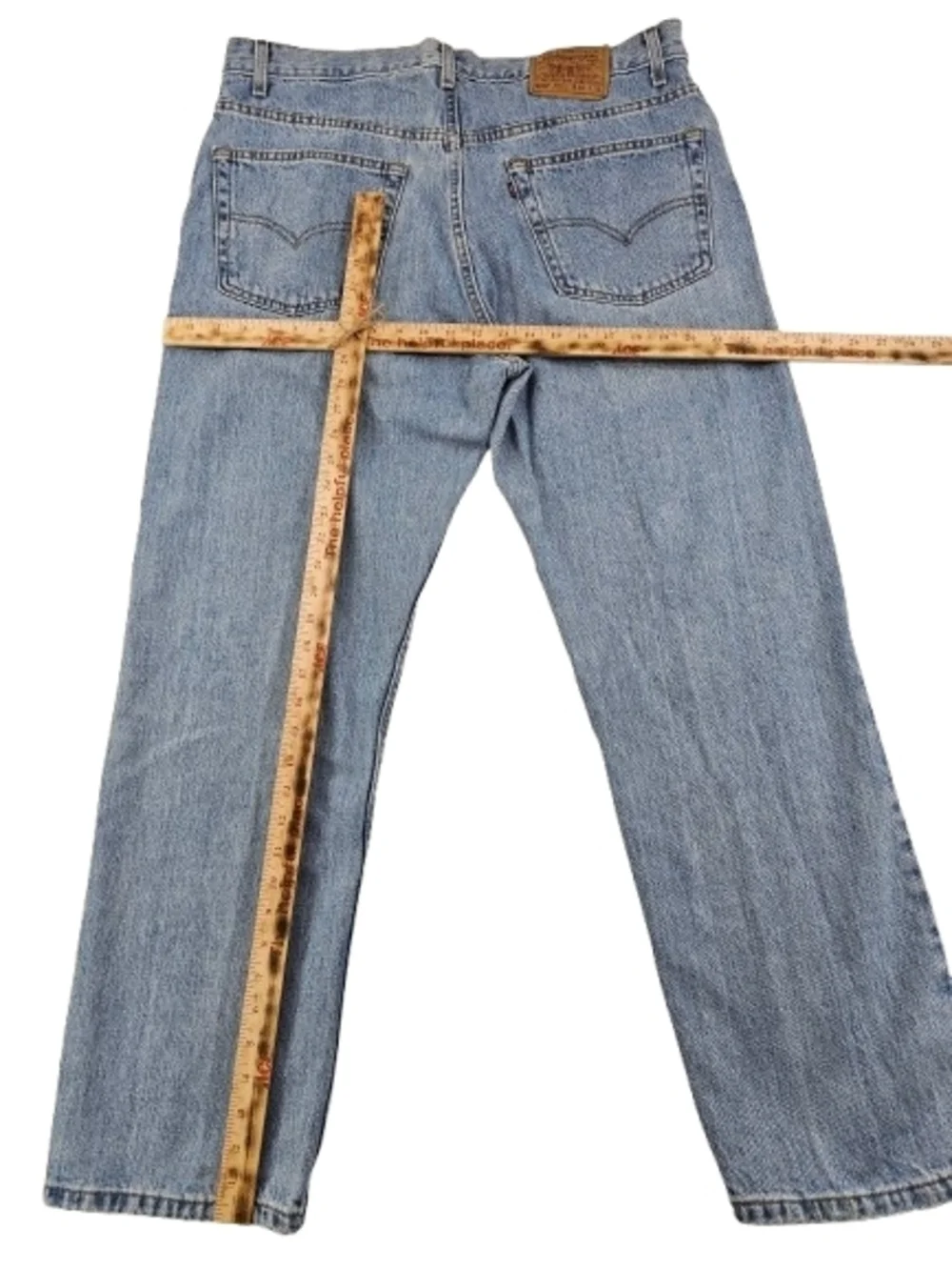 VINTAGE Made In USA Levis 505 Regular Fit Straight Leg Mens 40x30 Jeans 90s‎ Y2K